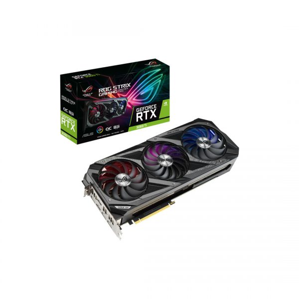 کارت گرافیک ایسوس ROG Strix GeForce RTX3060Ti-V2-OC-Edition-8GB GDDR6